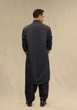 Basic Poly Viscose Maluki Navy Blazer Classic Fit Suit