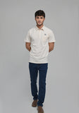 Basic Piquet Vanilla Ice Self Collar Polo T-Shirt