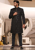 Classic Tap Shoe Cotton Net Traditional Embroidered Sherwani