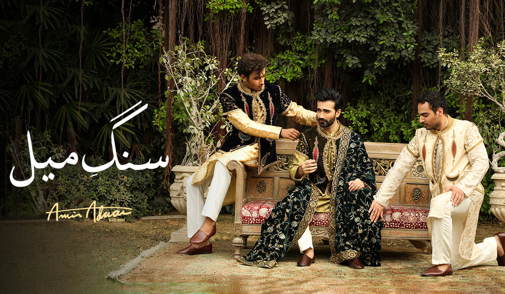 Commemorate Your Union With Amir Adnan's "Sang-e-Meel" Collection