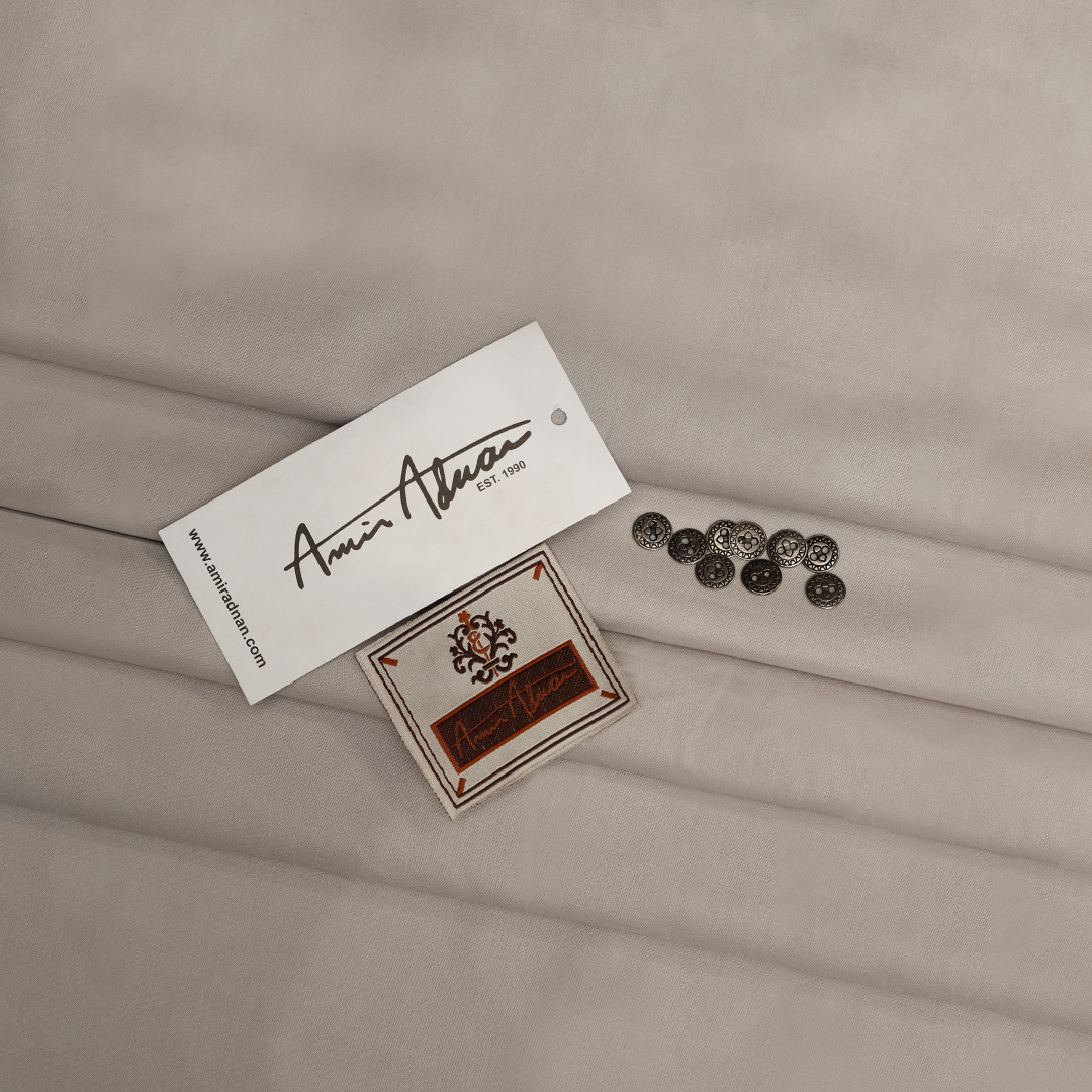 Poly Viscose White Pepper Fabric