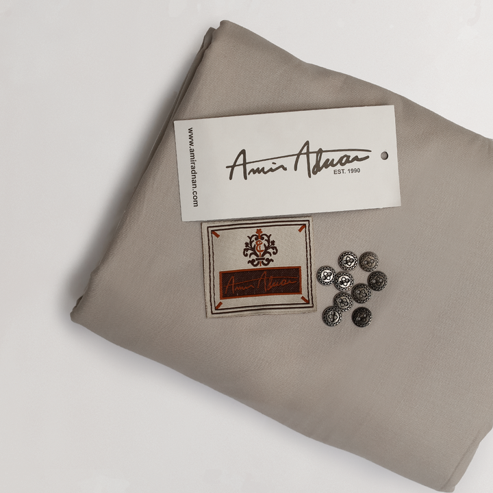 Poly Viscose White Pepper Fabric