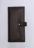 Basic Leather Brown Travel Wallet