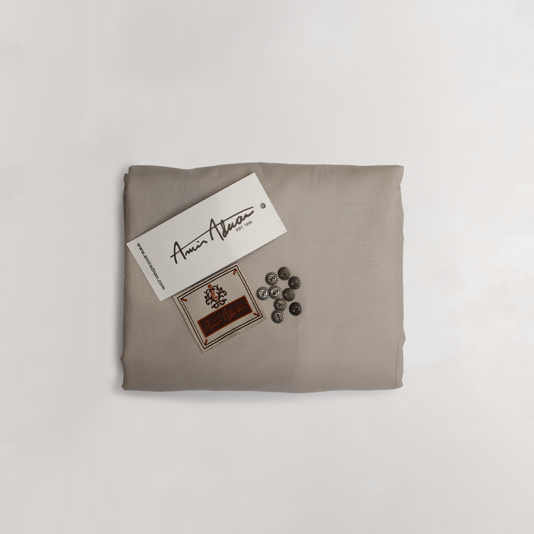 Poly Viscose White Pepper Fabric