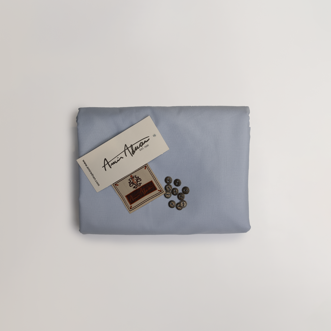 Poly Viscose Silver Stone Fabric