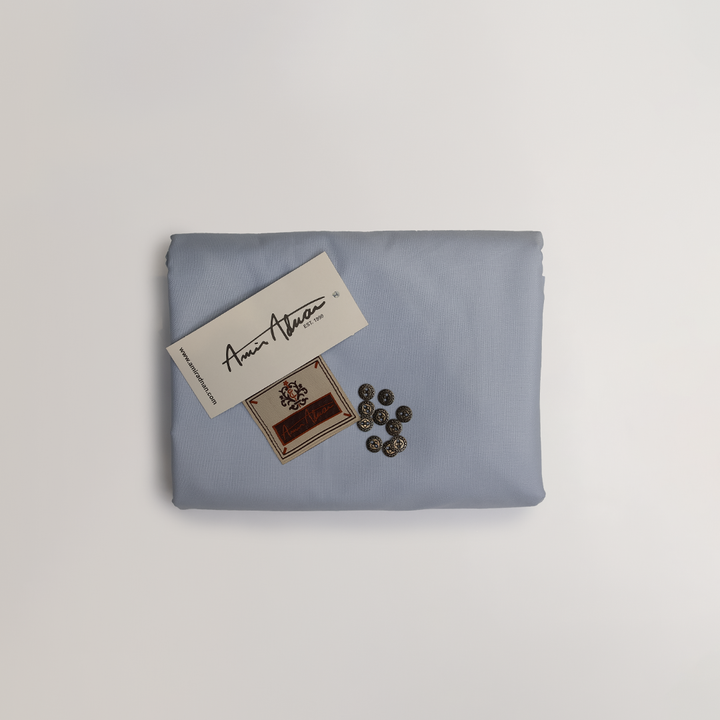 Poly Viscose Silver Stone Fabric