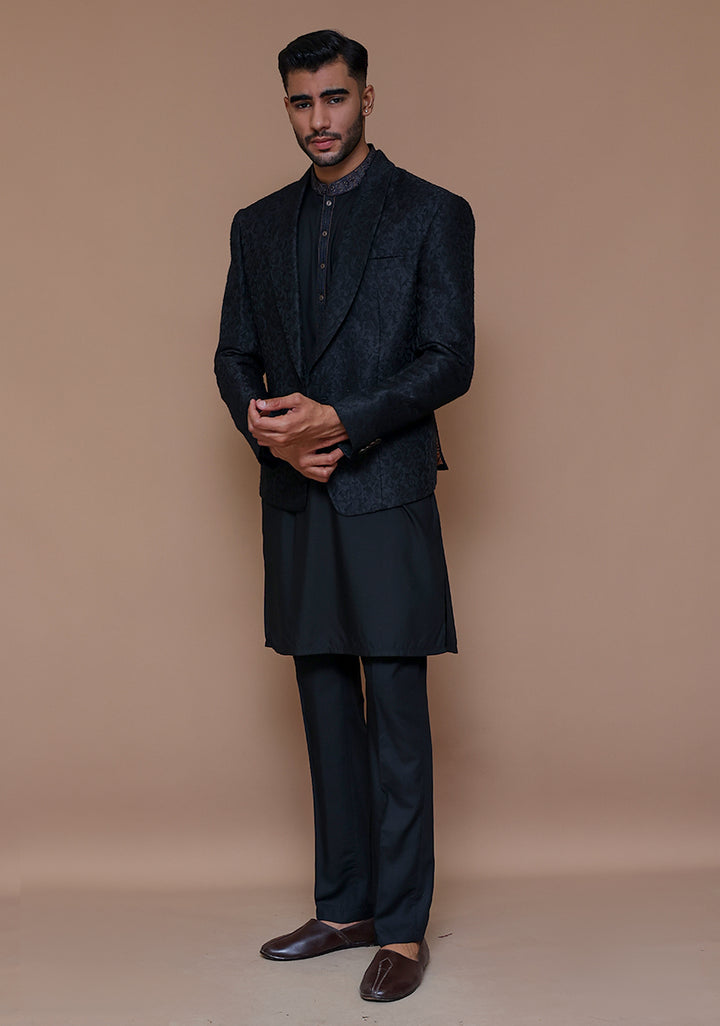 Premium Jamawar  Tap Shoe Traditional Couture Jacket