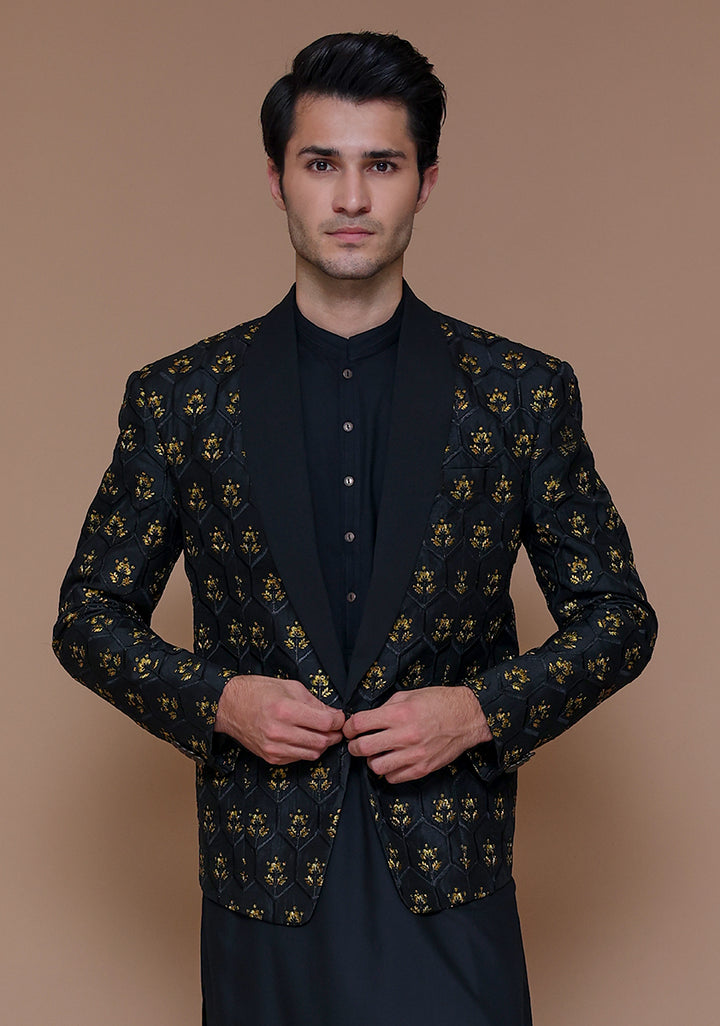 Premium Raw Silk Tap Shoe Couture Traditional Jacket