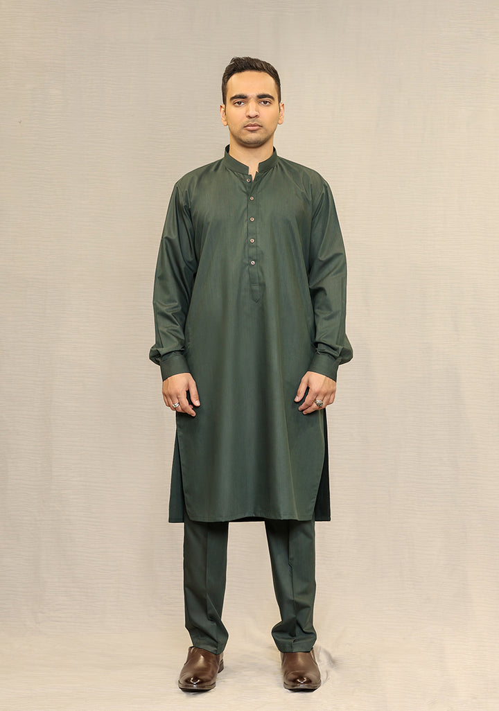 Basic Poly Viscose Maluki Scarab Slim Fit Suit