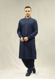 Classic Poly Viscose Salute Slim Fit Embroidered Suit
