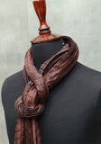 Basic Jamawar Deep Mahogany Stole