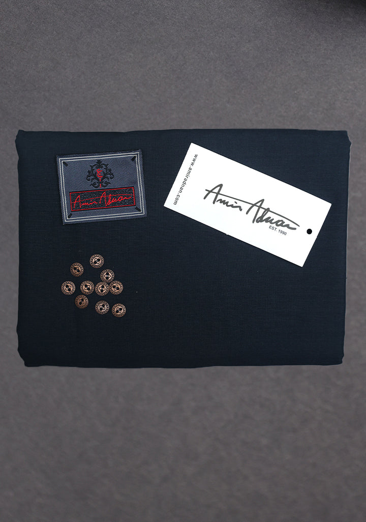 Poly Viscose Dark Sapphire Fabric