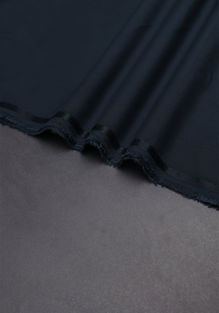 Poly Viscose Dark Sapphire Fabric