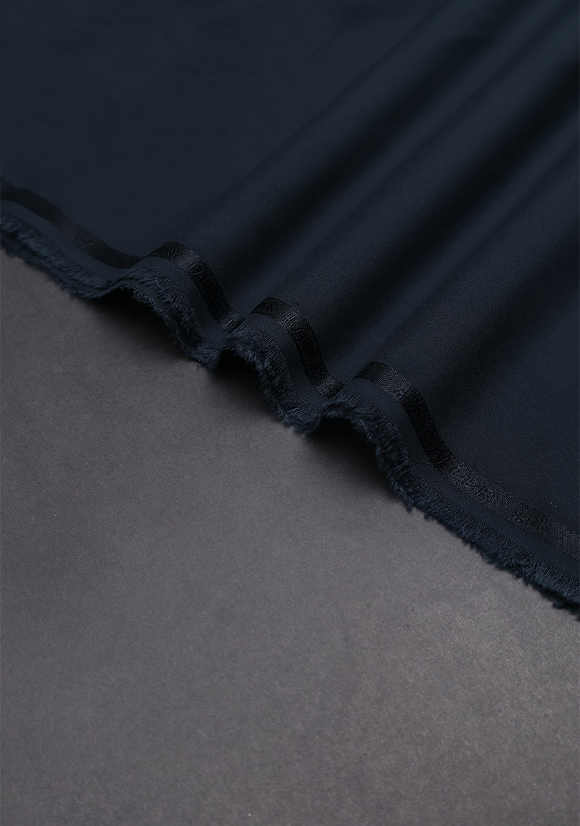 Poly Viscose Dark Sapphire Fabric