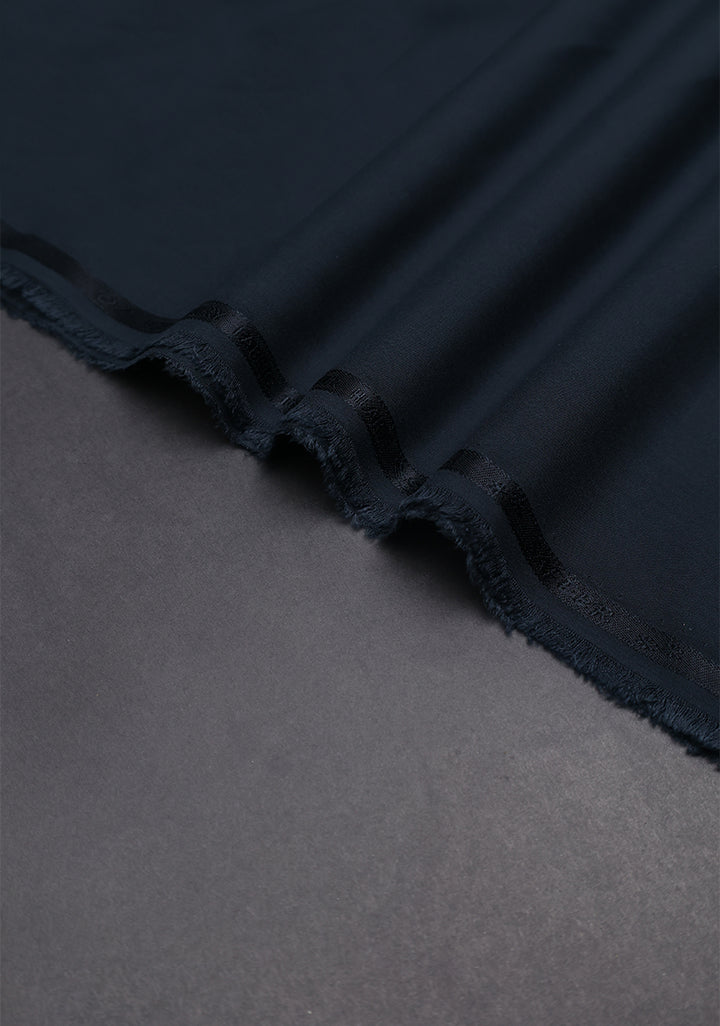 Poly Viscose Dark Sapphire Fabric