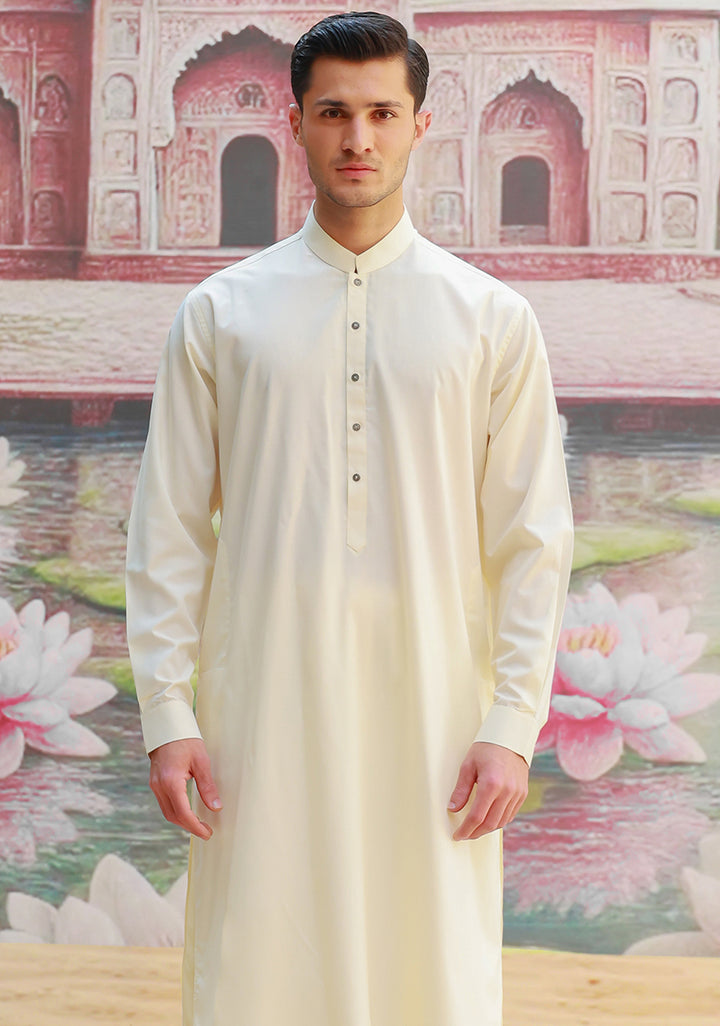 PV Maluki Vanilla Ice Classic Fit Plain Kameez Shalwar