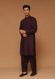 Basic Poly Viscose Wine Tasting Classic Fit Suit