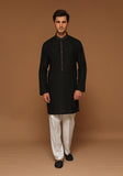 Basic Schiffli Cotton Tap Shoe Slim Fit Kurta