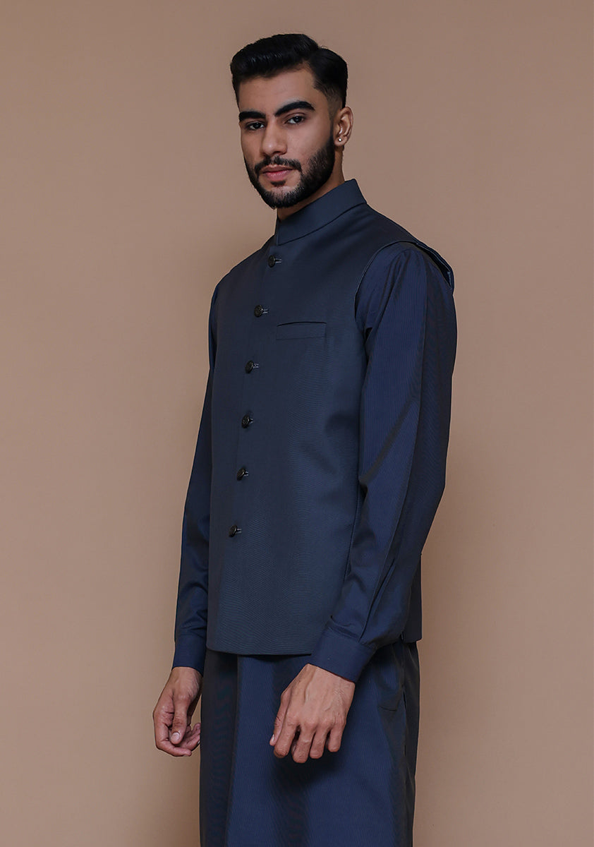 Suiting Ebony Traditional Waistcoat