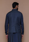 Basic Suiting Ebony Traditional Waistcoat