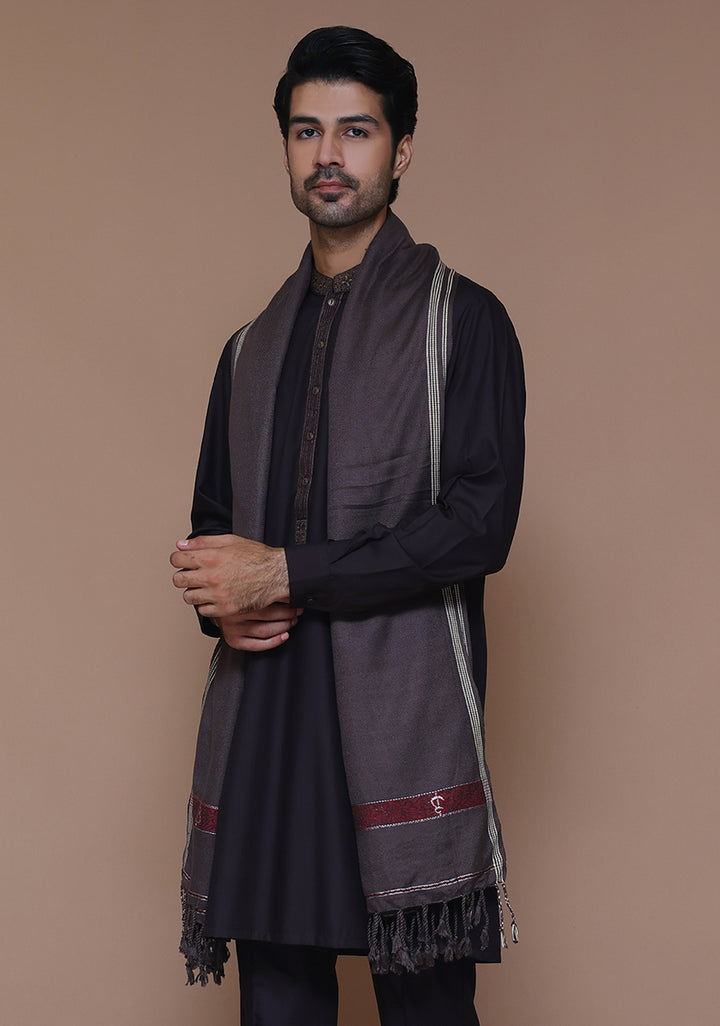 Woolen French Roast Signature  Shawl