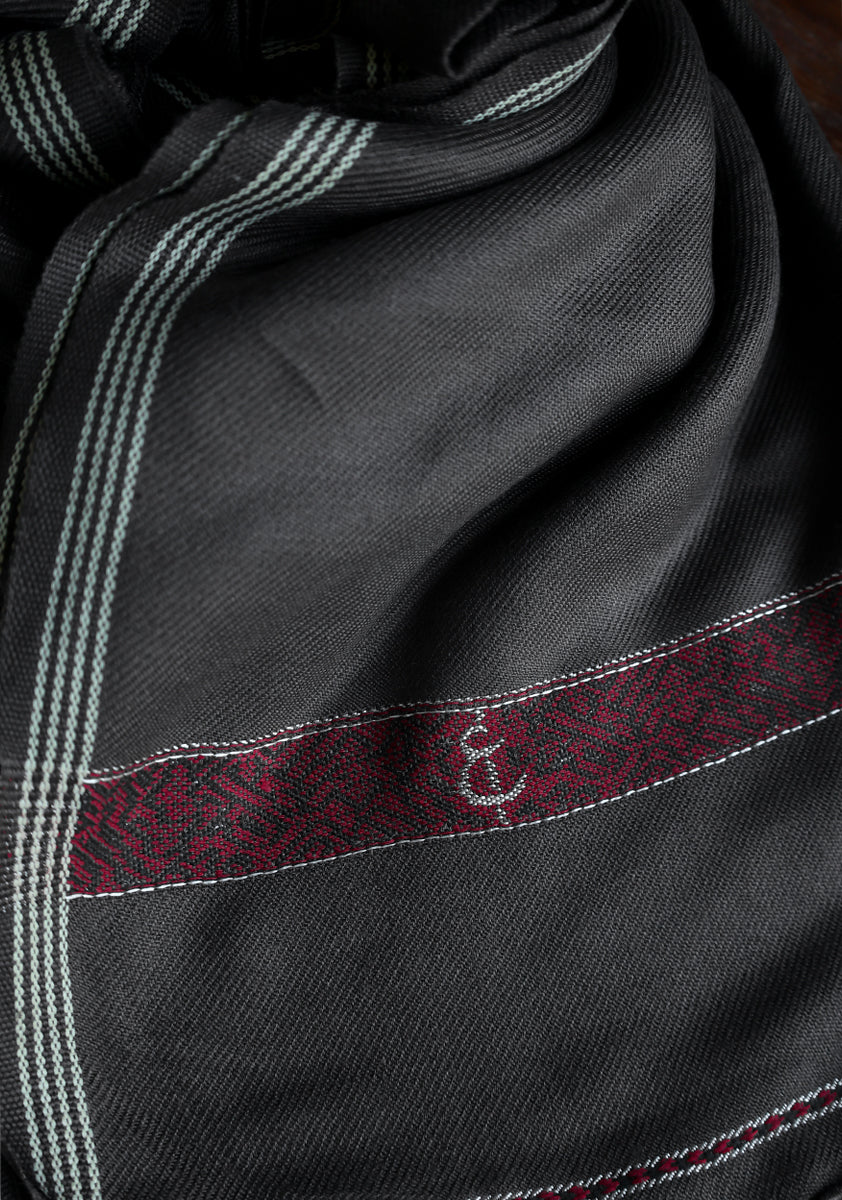 Woolen French Roast Signature  Shawl