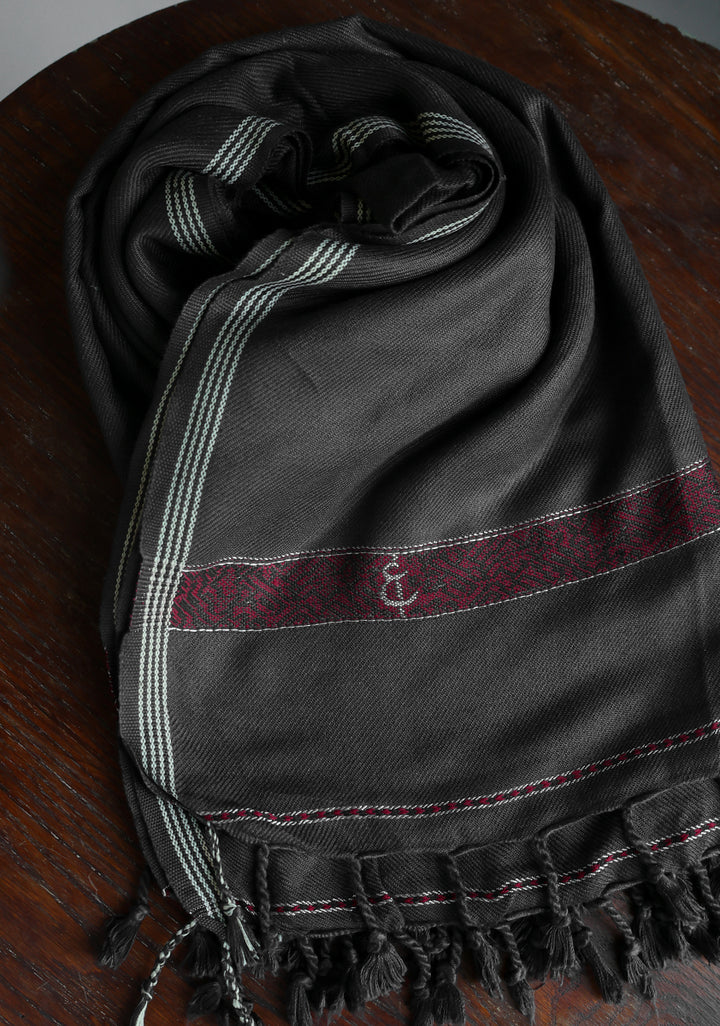 Woolen French Roast Signature  Shawl