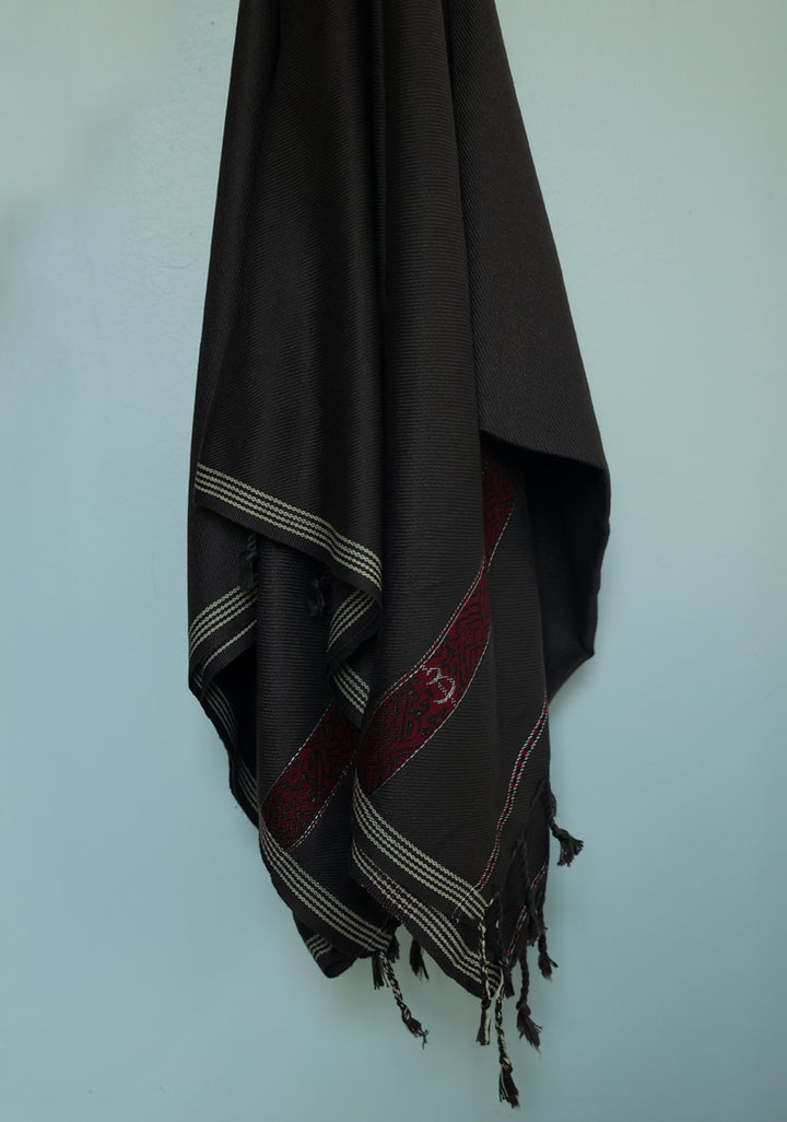 Woolen French Roast Signature  Shawl