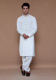 Classic Ayuthia Cloud Dancer Slim Fit Embroidered Suit