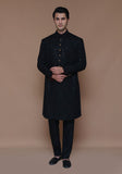 Classic Cotton Net Tap Shoe Traditional Embroidered Couture Sherwani