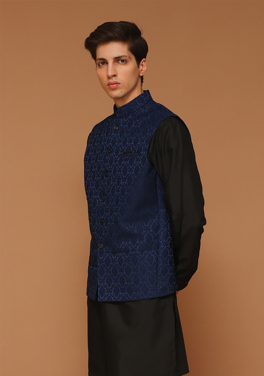 Jamawar Outer Space Traditional Waistcoat
