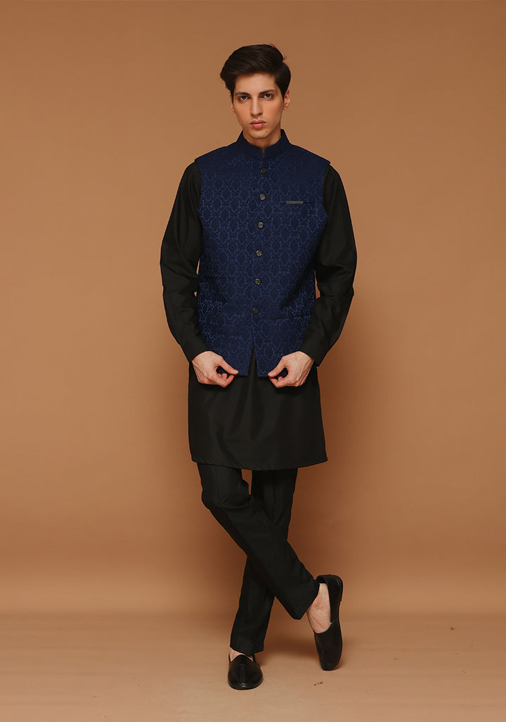 Jamawar Outer Space Traditional Waistcoat