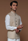 Classic Kambal Jamawar Fog Traditional Waistcoat