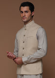 Classic Kambal Jamawar Fog Traditional Waistcoat