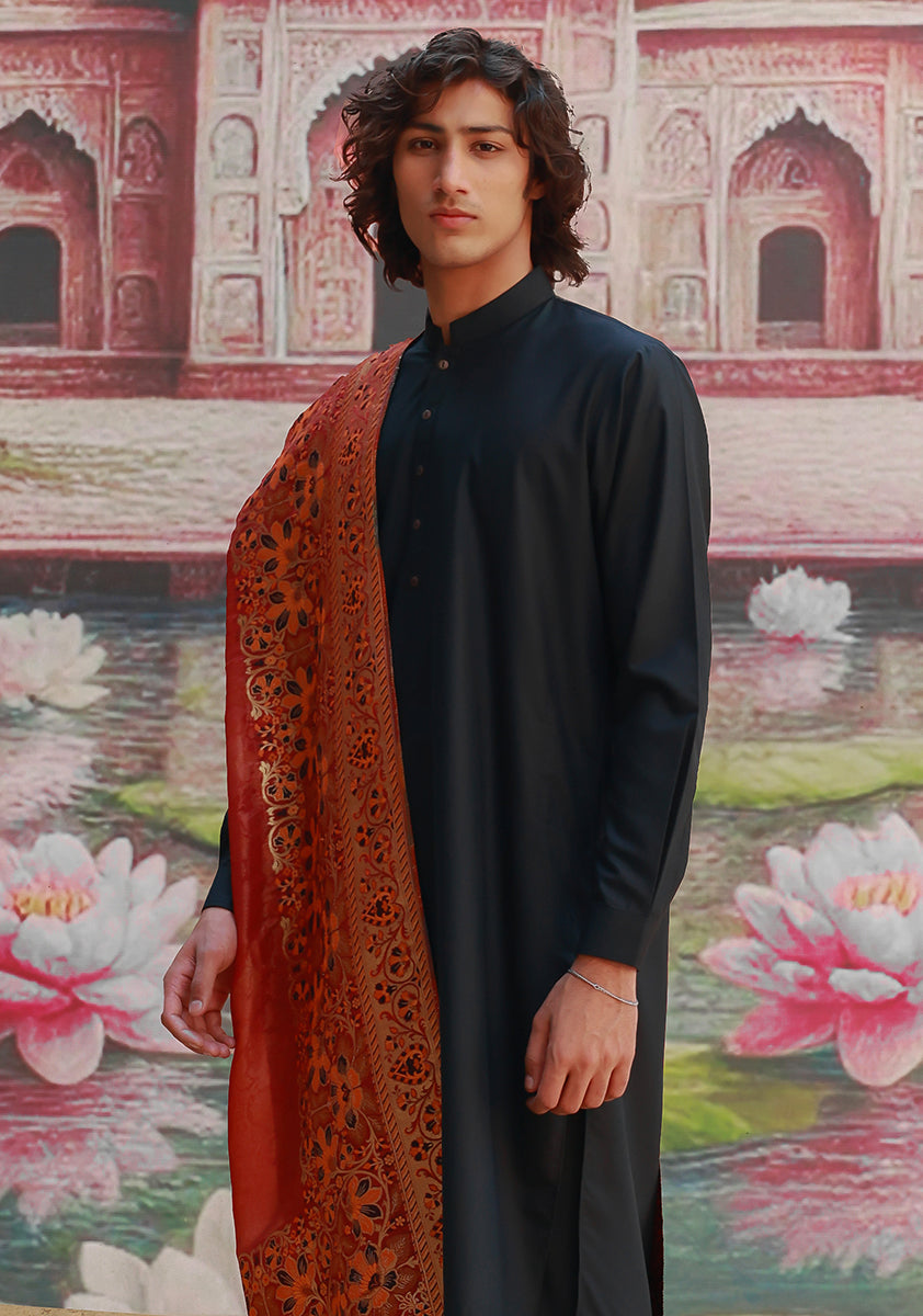 Masoori Pomegranate  Shawl