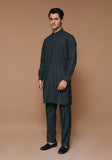 Classic Poly Viscose Deep Forest Slim Fit Plain Suit