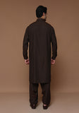 Classic Poly Viscose Night Shade Classic Fit Plain Suit