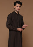 Classic Poly Viscose Night Shade Slim Fit Plain Suit