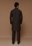 Classic Poly Viscose Night Shade Slim Fit Plain Suit