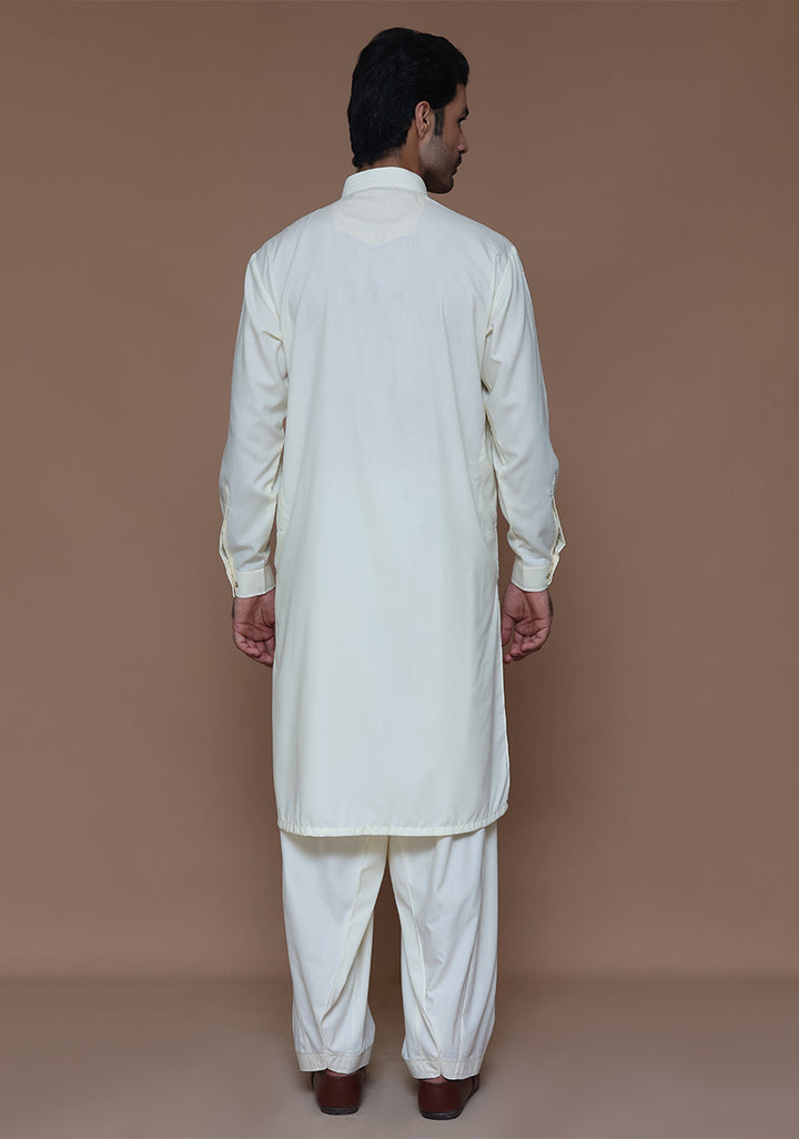 PV Vanilla Ice Classic Fit Plain Kameez Shalwar