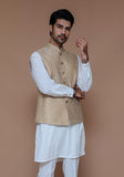 Classic Zari Karandi Sesame Traditional Waistcoat