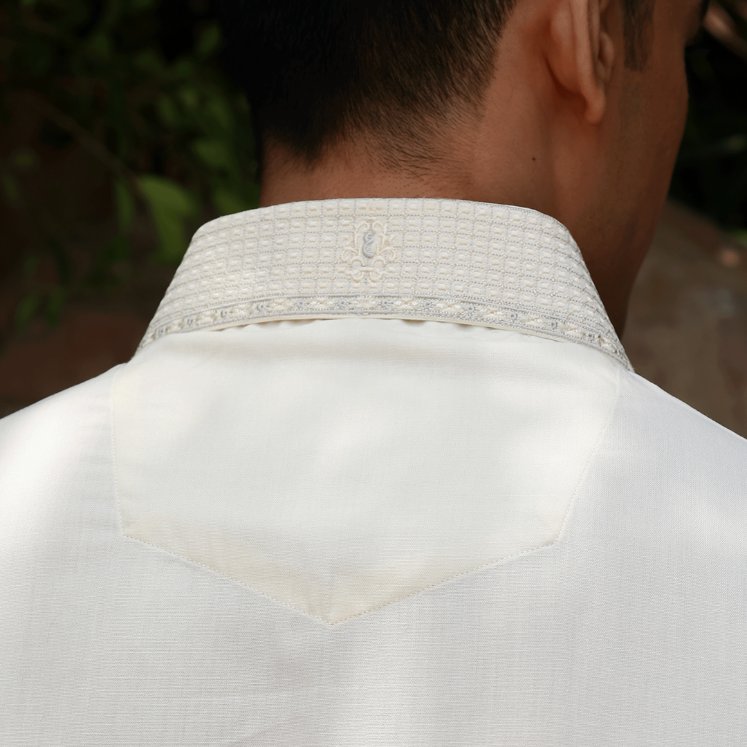 Classic Fit Emb Shirt Collar Suit