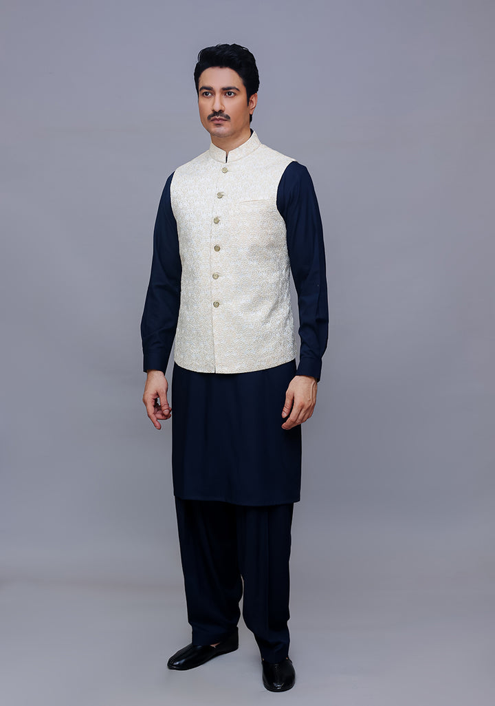 Classic Satin Silk Pristine Traditional Waistcoat