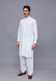 Basic Poly Viscose  Brilliant White Classic Fit Suit