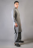Basic Cotton Neutral Gray Classic Fit Suit