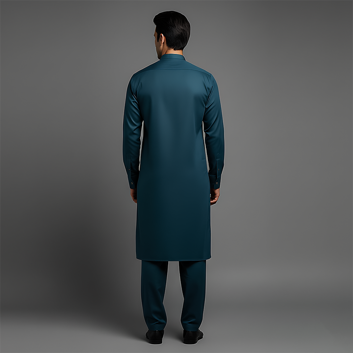 Poly Viscose Reflecting Pond Classic Fit Suit