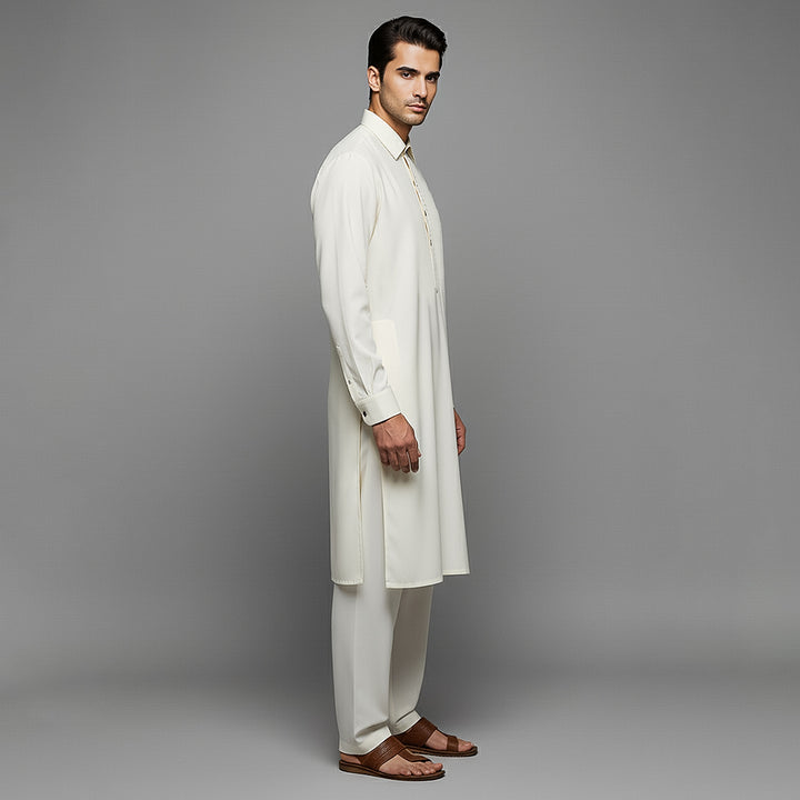 Poly Viscose Vanilla Ice Classic Fit Suit