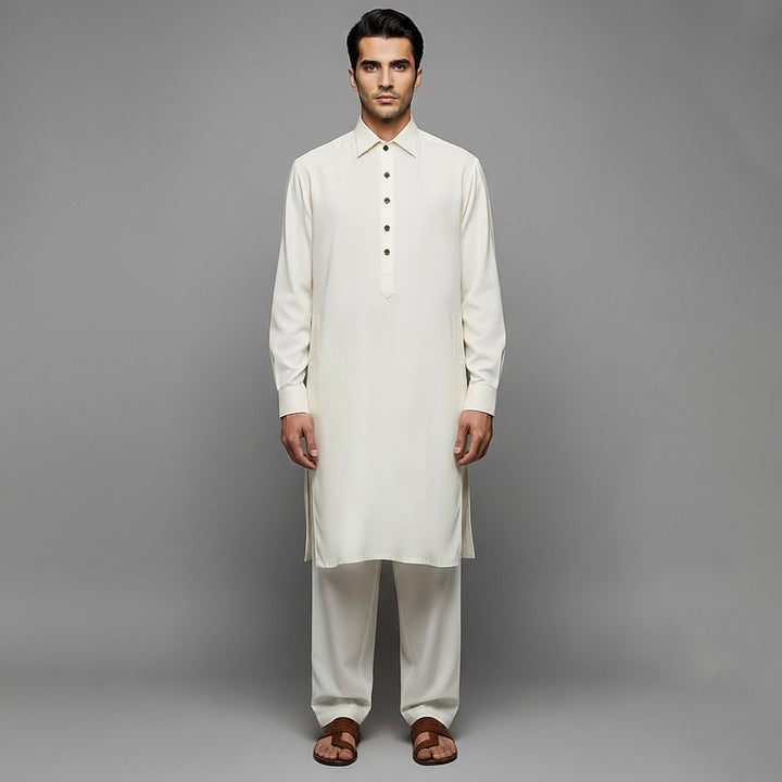 Poly Viscose Vanilla Ice Classic Fit Suit