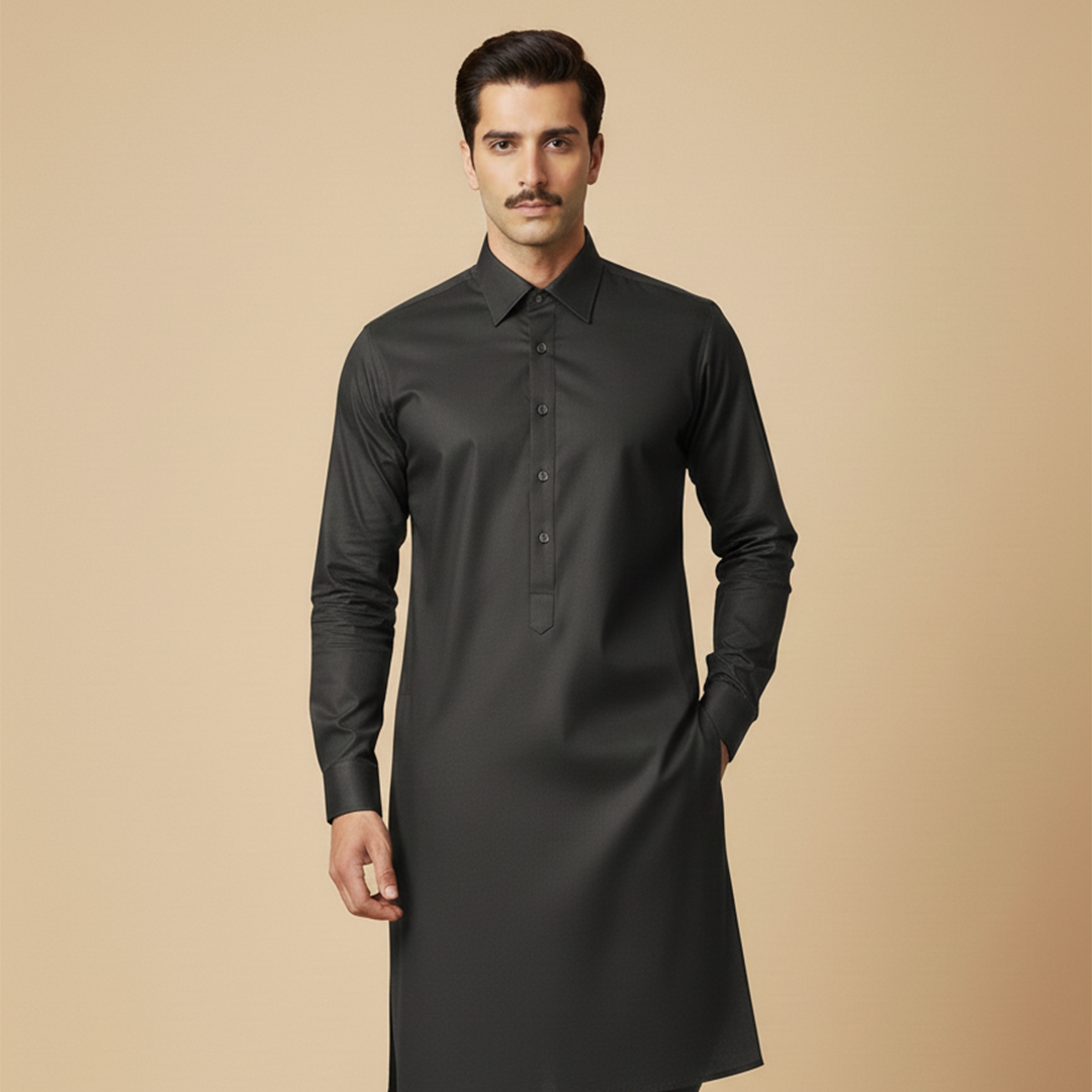Poly Viscose Antracite Slim Fit Suit