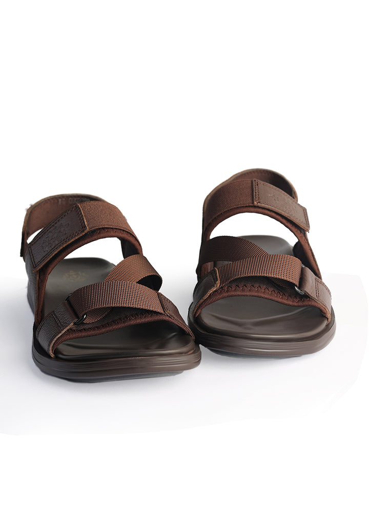 Men's Classic Leather Brown Sandal